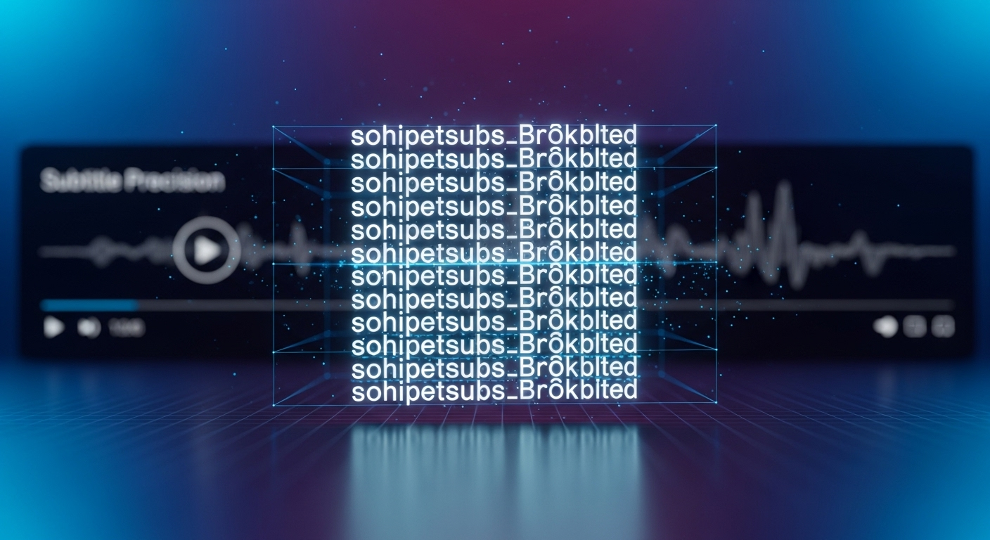 ElevenLabs Force Alignment SRT Generator: AI-Powered Precision Subtitles